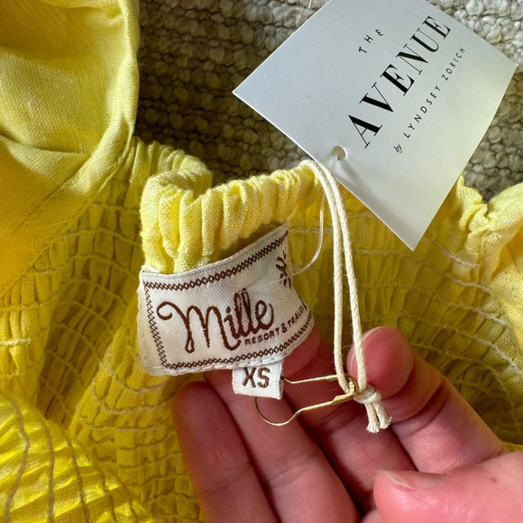Yellow Millie top!! New with tags💛 - Picture 3 of 3